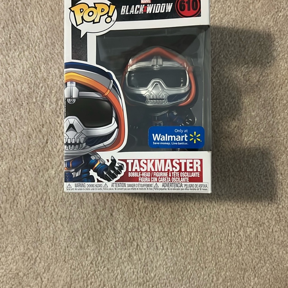 Funko Pop! Taskmaster with Orange and Blue Details